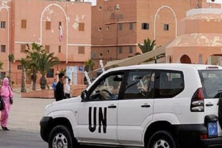 وزير الداخلية يستقبل الممثل الخاص الجديد للأمين العام للأمم المتحدة رئيس بعثة “المينورسو”