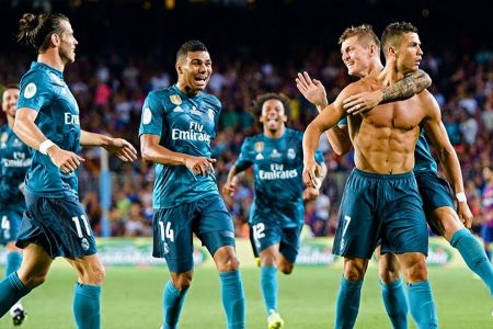 ريال مدريد يدك دفاعات نومانسيا بثلاثية نظيفة