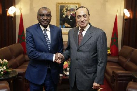 الحبيب المالكي يستقبل وزير الخارجية بجمهورية السنغال في زيارة عمل