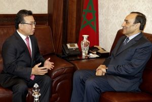 رئيس مجلس النواب الحبيب المالكي يستقبل سفير كوريا الجنوبية دونكسيل بارك بالرباط