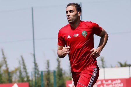 حمد الله يساند الأسود ويشكر الجماهير المغربية.