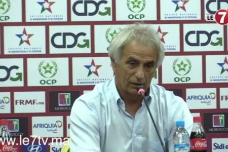الندوة الصحفية للناخب الوطني وحيد حليلوزيتش بعد إنتصاره الأول رفقة المنتخب الوطني.