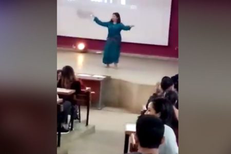 فضيحة…رقص داخل كلية العلوم بالمحمدية