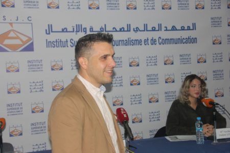 ممثل ” لا ليغا ” في المغرب العربي إغناسيو غوميز ضيفا على المعهد العالي للصحافة والإتصال