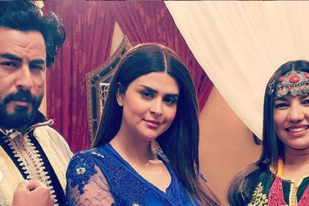 بالصور.. سلمى رشيد تشارك في سلسلة رمضانية