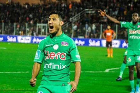 القائمة المستدعاة لفريق الرجاء الرياضي أمام فارس البوغاز