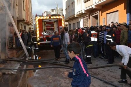 اندلاع حريق مهول داخل مطعم بالبيضاء‎