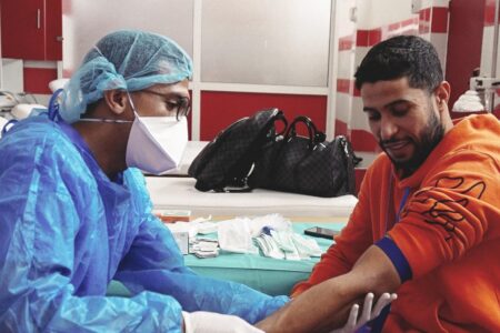 مكونات الوداد تخضع لمسحة طبية جديدة‎