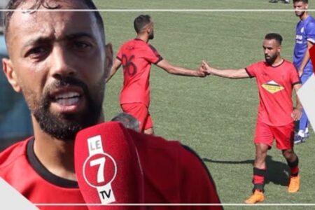 لاعب سيدي قاسم حميد رزقي: المباراة ماكنتش سهلة أمام الرشاد البرنوصي، والتعادل كيبقى نتيجة إيجابية