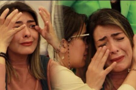 إنهيار “نجاة خير الله” بالبكاء بسبب قضية تحرش البخاري بها.. “هاد شي كيمرض والناس خصها تعرف الحقيقة”