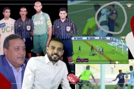 التحكيم تحت المجهر: الحكم حرم الرجاء من هدف مشروع وضربة جزاء واضحة امام الدفاع الجديدي