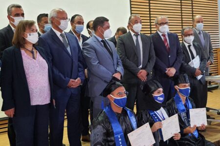 السيد سعيد أمزازي والسيد ادريس أعويشة يترأسان حفل تقديم مشاريع تنموية ومهيكلة لجامعة الحسن الثاني