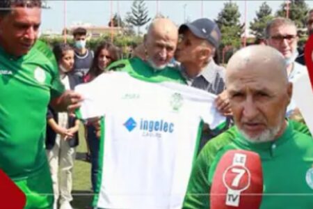 لاعب الرجاء السابق “محمد العربي”: اشكر كل من ساهم في تنظيم هذه المباراة التكريمية