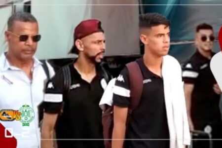 بعد الإنتصار على أوليرز الليبيري… هكذا غادر لاعبو الرجاء الرياضي ملعب مراكش