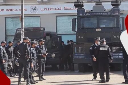 إنزال أمني مكثف بساحة مارشال ترقبا لاحتجاجات رافضي التلقيح