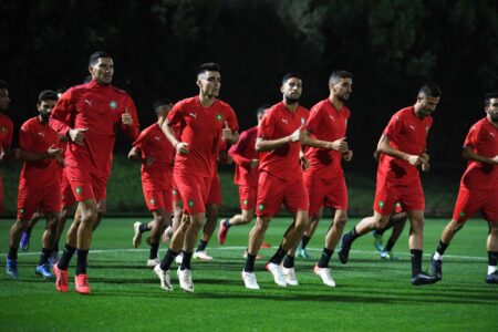 الأسود يستعدون لمواجهة الأردن‎‎