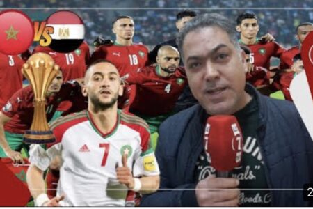 الممثل المغربي ” صديق مكوار ” : ” ماتش صعيب  ومحمد صلاح ديال المغرب هو زياش “