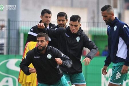 شهر كامل من التداريب لعناصر الرجاء في الأكاديمية‎‎