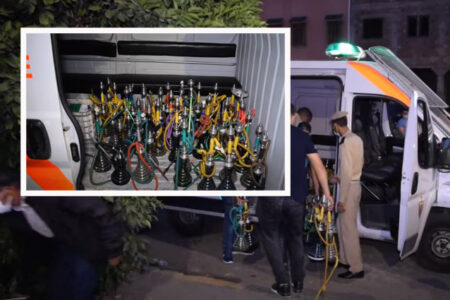 مداهمة مقهى للشيشة تسفر عن اعتقال العشرات بأكادير‎‎