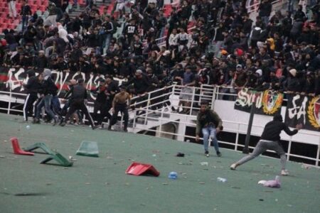بلاغ  الوكيل العام للملك بخصوص أحداث شغب مباراة الجيش والمغرب الفاسي