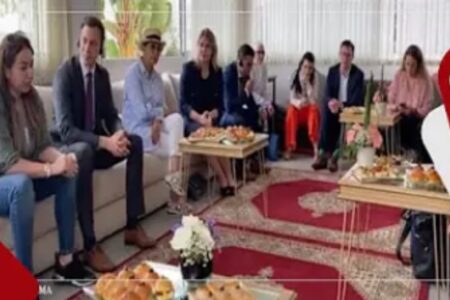 اجتماع مغلق بين الرميلي عمدة الدار البيضاء ونوال المتوكل القيادية في الحمامة مع وفد الحزب النمساوي