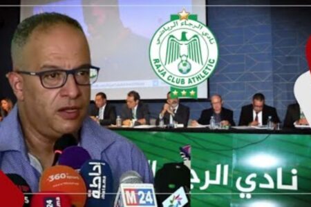 عزيز البدراوي يكشف بالتدقيق قيمة العجز المالي الذي يعاني منه الرجاء الرياضي