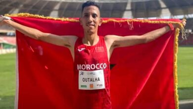 Photo of أوطلحة يهدي المغرب أول ذهبية في ألعاب البحر الأبيض المتوسط‎‎