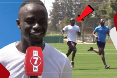 السنغالي “ساديو ماني” يخوض تداريبه بمركب محمد السادس لكرة القدم وينبهر بمنشآته الرياضية