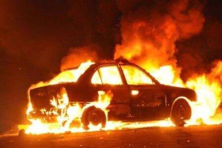 توقيف شخص لتورطه في إضرام النار عمدا