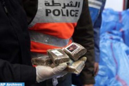 حجز 24.2 كلغ من مخدر الشيرا بمعبر باب سبتة