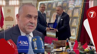 البركاني: نسعى لتقوية الشراكة التجارية مع أذربيجان خاصة وأن البلد يزخر بموارد طبيعية مهمة