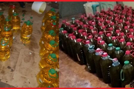 تازة.. حجز زيوت ومواد غذائية مغشوشة وتوقيف ثمانية أشخاص