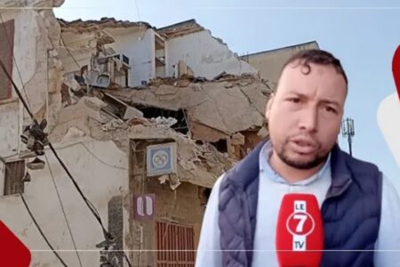صاحب محل بدرب السلطان يروي تفاصيل سقـ.ـوط منزل : كانت غتوقع كار.ثة حيث تلاميذ يلاه دزو