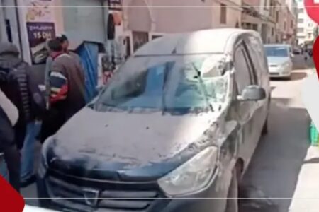 انهـ.ـيار جزء من منـ.ـزل على سيارة بدرب السلطان بالدار البيضاء