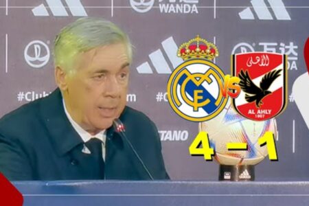 بعد اقصاء الأهلي من الموندياليتو … هذا ماصرح به “كارلو أنشيلوتي” مدرب ريال مدريد