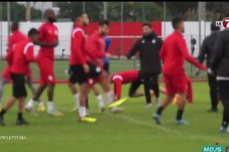 بمعنويات عالية … الوداد ينهي استعداداته لمواجهة بيترو أتليتكو