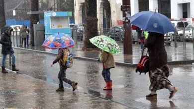 Photo of مقاييس الأمطار المسجلة خلال 24 ساعة