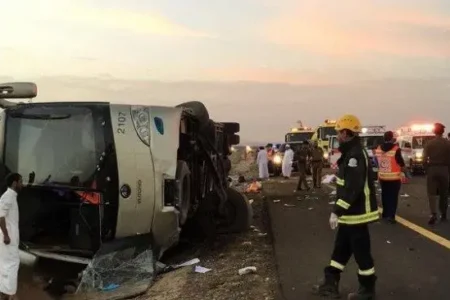 مواطن مغربي ضمن الناجين من حادث حافلة المعتمرين بالسعودية‎‎