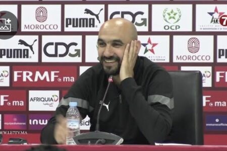 بعد الانتصار التاريخي على منتخب البرازيل .. هذا ماقاله “وليد الركراكي” مدرب أسود الأطلس