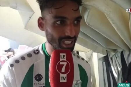 لاعب الدفاع الجديدي “مصطفى شيشان”: تسجيلو علينا أهداف بدائية، وكنطلبو الاعتذار من الجماهير الدكالية