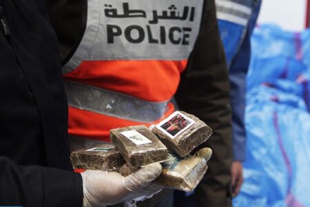 إحباط محاولة للتهريب حوالي 5,5 طن من الشيرا