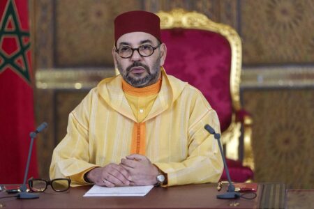 برقية تعزية ومواساة من جلالة الملك إلى أفراد أسرة المرحوم خليل الهاشمي الإدريسي