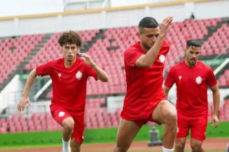 الوداد يعود الى التداريب استعدادا لمواجهة سيمبا