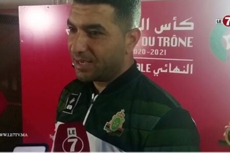 محمد أمين عليوة بعد التتويج بكأس العرش: هاد اللقب عندو طعم خاص، حيت غدي يبقى في خزينة الجيش الملكي