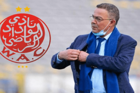 فوزي لقجع يهنئ الوداد بعد التأهل لنصف نهائي دوري الابطال