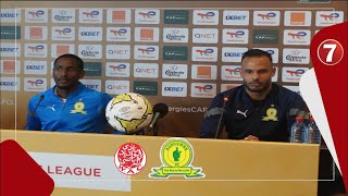 الندوة الصحفية الكاملة لمدرب صن داونز ” رولاني موكوينا ” وعبد المنعم بوطويل قبل قمة الوداد