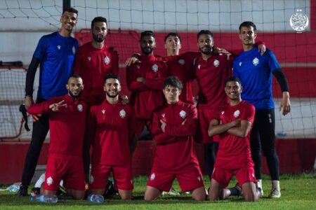 مباراة ودية تجمع بين الفريق الاول وأمل الوداد