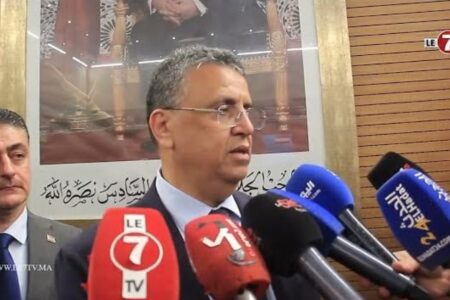 وهبي يشرف على توقيع مذكرة تعاون مع نظيره العراقي لتطيور التعاون في مجال العدالة بين البلدين