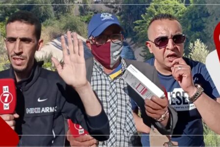 ساكنة حي النسيم بالدار البيضاء تعيش الجحيم وسط الواد الحار : ” ولينا كنعنيو بهاد من الأمراض”