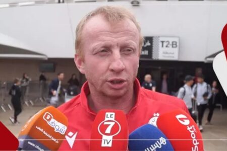 مدرب الوداد “فاندربروك”: اللعابة قامو بمجهود كبير والتأهل كان مستحق وهدفنا التتويج بلقب دوري الابطال